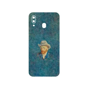 MAHOOT Self portrait with a gray felt hat Cover Sticker for Samsung Galaxy M10s