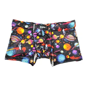 شورت پادار مردانه کولسی طرح کهکشان کد 2025