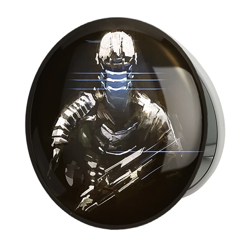 آینه جیبی خندالو طرح بازی دد اسپیس (Dead Space) مدل تاشو کد 34991
