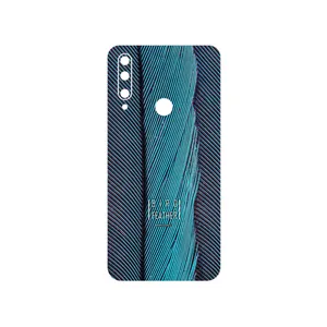 MAHOOT Turquoise feathers Cover Sticker for Honor 9X