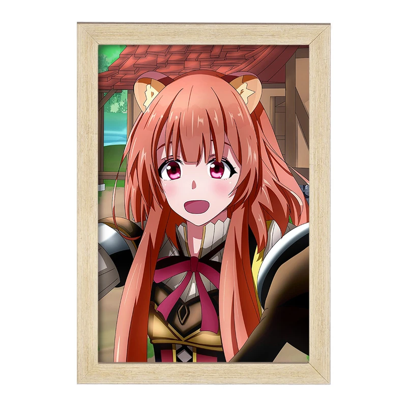 تابلو خندالو مدل رافتالیا انیمه ظهور قهرمان سپر  کد 15962