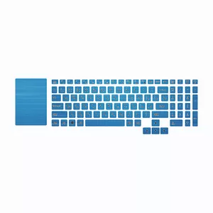 برچسب حروف فارسی کیبورد توییجین و موییجین مدل Blue 01 مناسب برای لپ تاپ لنوو 5 Legion به همراه استیکر تاچ پد