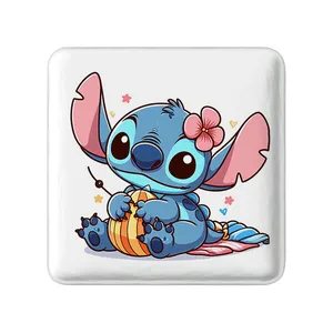 مگنت خندالو طرح استیچ (Stitch) مدل مربعی کد 37198
