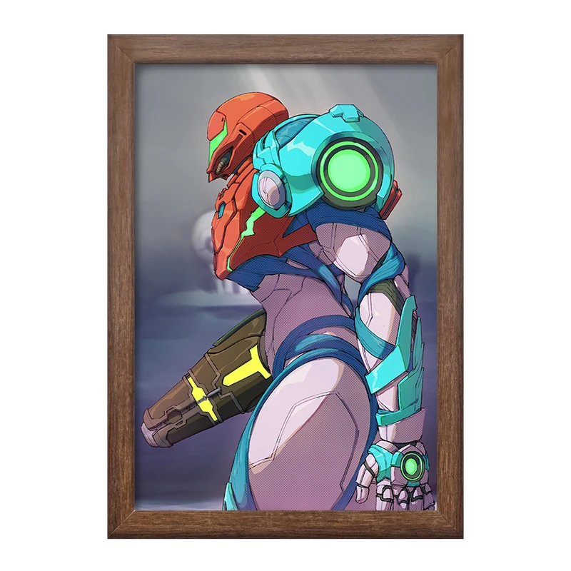 تابلو خندالو طرح بازی متروید (Metroid) کد 35674