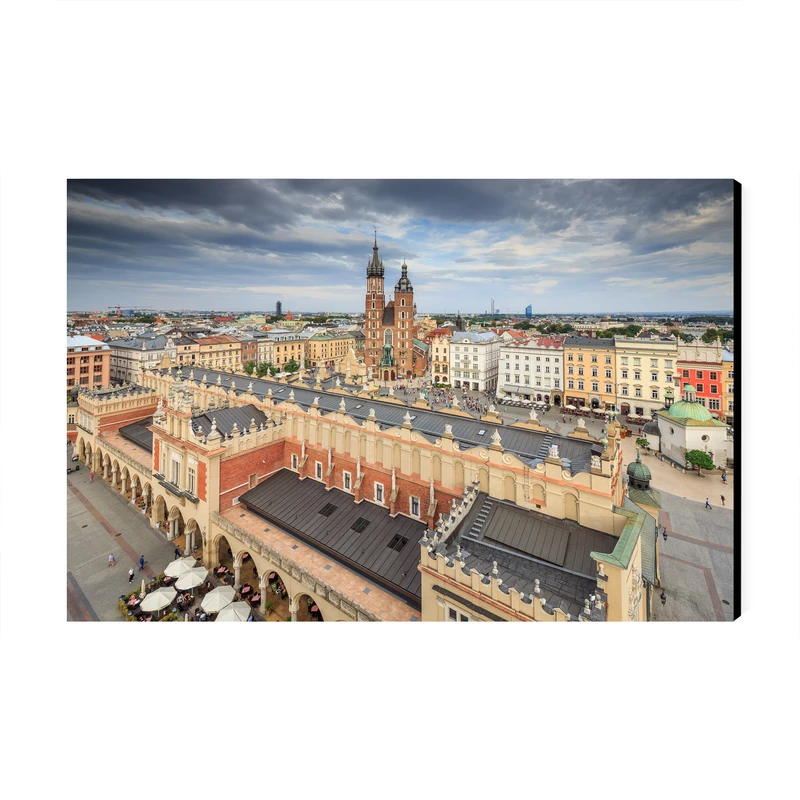 تابلو شاسی عرش طرح گردشگری لهستان مدل میدان بازار اصلی کراکوف کد As5859