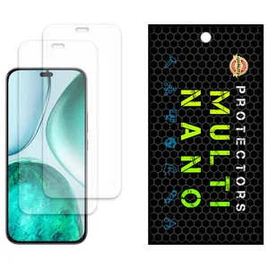 Anti-reflective Multi Nano Screen Protector Model X-S2M Suitable for Honor X8c Mobile Phone, Pack of Two