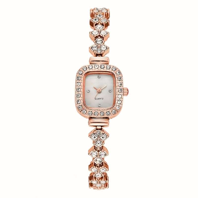 ساعت مچی عقربه ای زنانه مدل رویال نگین دار 3 ساعت مچی عقربه ای زنانه مدل رویال نگین دار 3