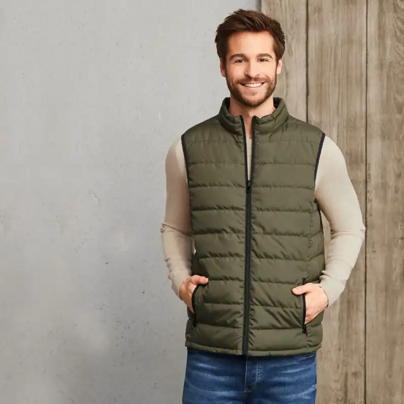 جلیقه مردانه لیورجی مدل 2023GrBLKRev