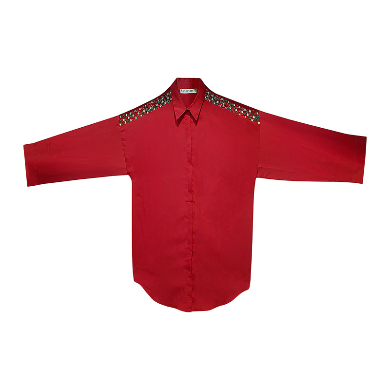 شومیز آستین بلند زنانه سالون مدل 0002