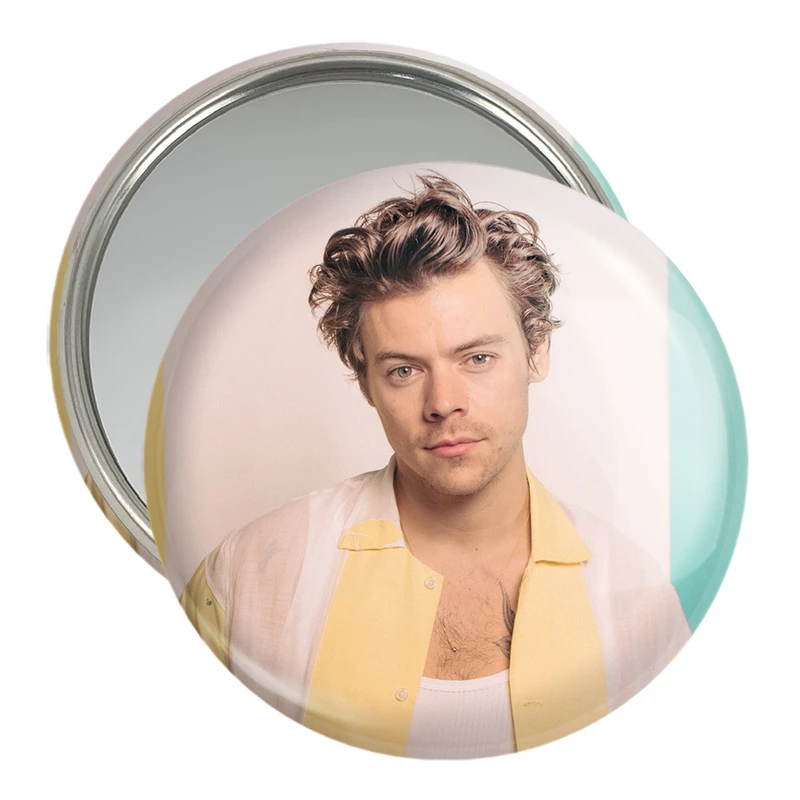 آینه جیبی خندالو مدل هری استایلز گروه موسیقی وان دایرکشن One Direction  کد 18932