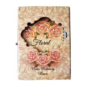 دفتر خاطرات سنجاقک مدل floral-3 کد 3000