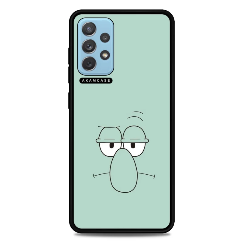 کاور آکام مدل AMC-WSGA72-SPONGE BOB8 مناسب برای گوشی موبایل سامسونگ Galaxy A72