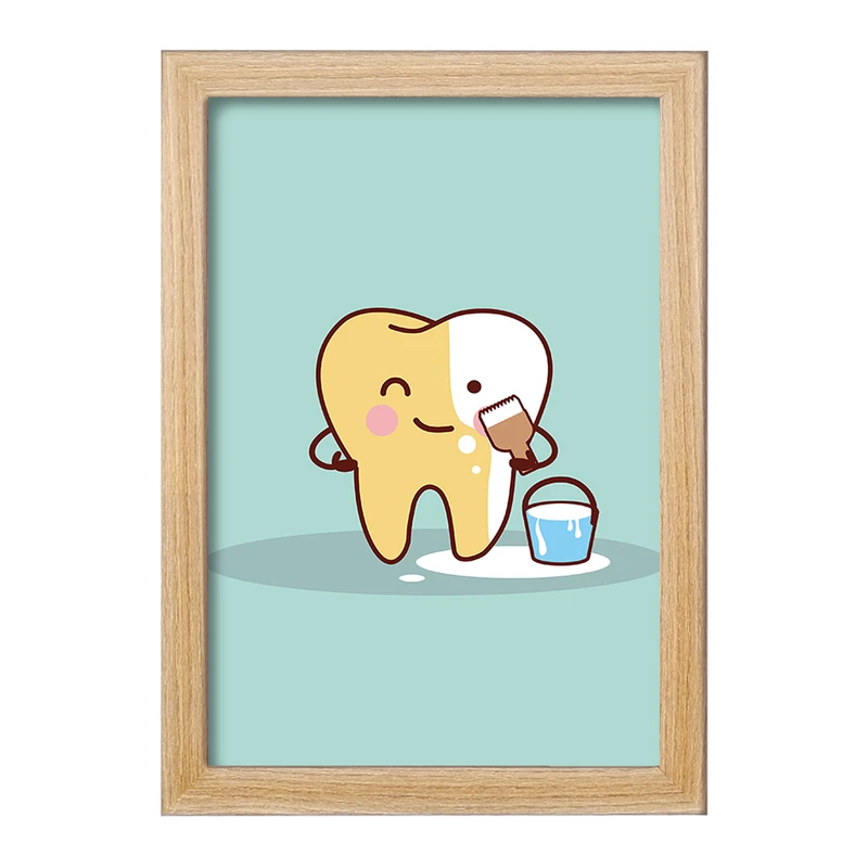 تابلو خندالو مدل دندان و دندان پزشکی کودکانه کد 36702