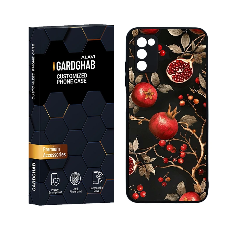 کاور گارد قاب علوی دورژله ای مدل هنری مناسب برای گوشی موبایل سامسونگ Galaxy A03s