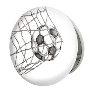 آینه جیبی خندالو طرح فوتبال Football مدل تاشو کد 25968 