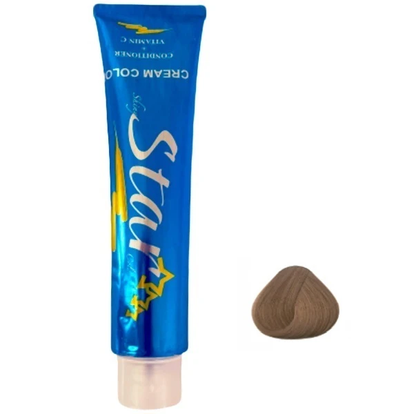 رنگ مو استار مدل NATURAL شماره 6 حجم 120 میلی لیتر رنگ بلوند تیره