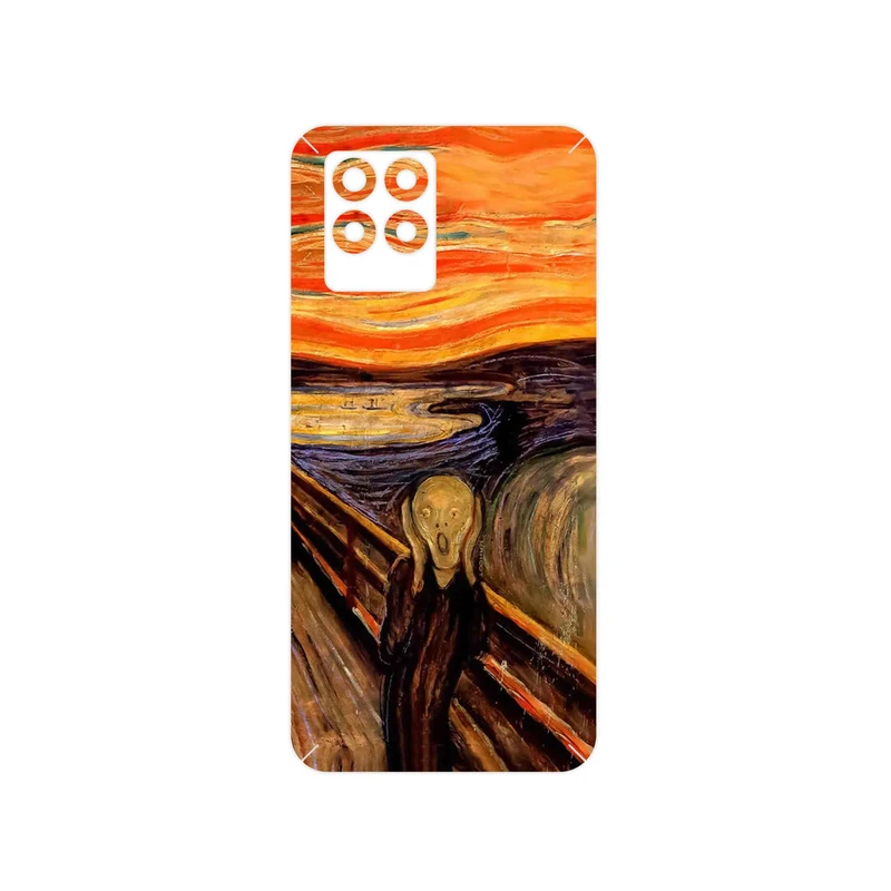 برچسب پوششی ماهوت مدل The Scream of Munch مناسب برای گوشی موبایل ریلمی 8 Pro