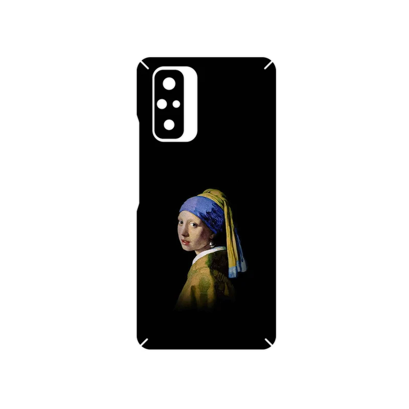 برچسب پوششی ماهوت مدل Girl with a Pearl Earring of Vermeer مناسب برای گوشی موبایل شیائومی Redmi Note 10 Pro Max