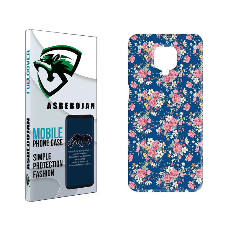 	 کاور عصر بوژان مدل گل کد 0103 مناسب برای گوشی موبایل شیائومی note 9 pro