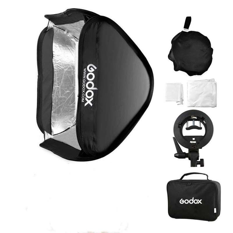 کیت سافت باکس گودکس مدل FM50 به همراه تبدیل S کیت سافت باکس گودکس مدل FM50 به همراه تبدیل S