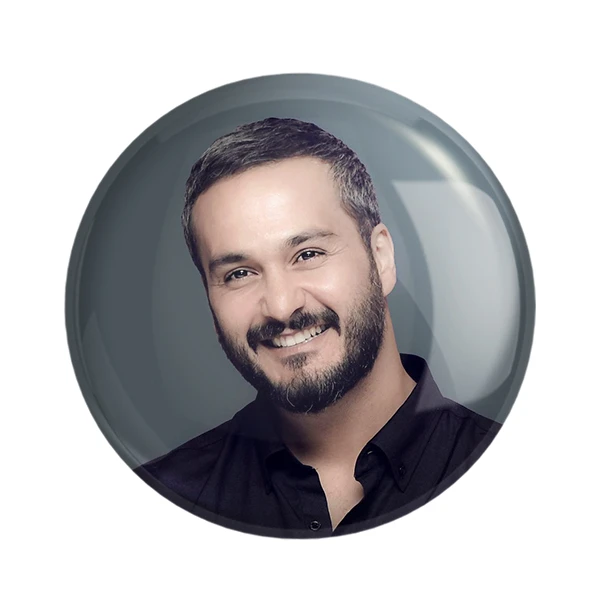مگنت خندالو طرح میلاد کی مرام کد 10400