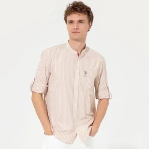 پیراهن آستین بلند مردانه یو اس پولو مدل 50254145-VR011