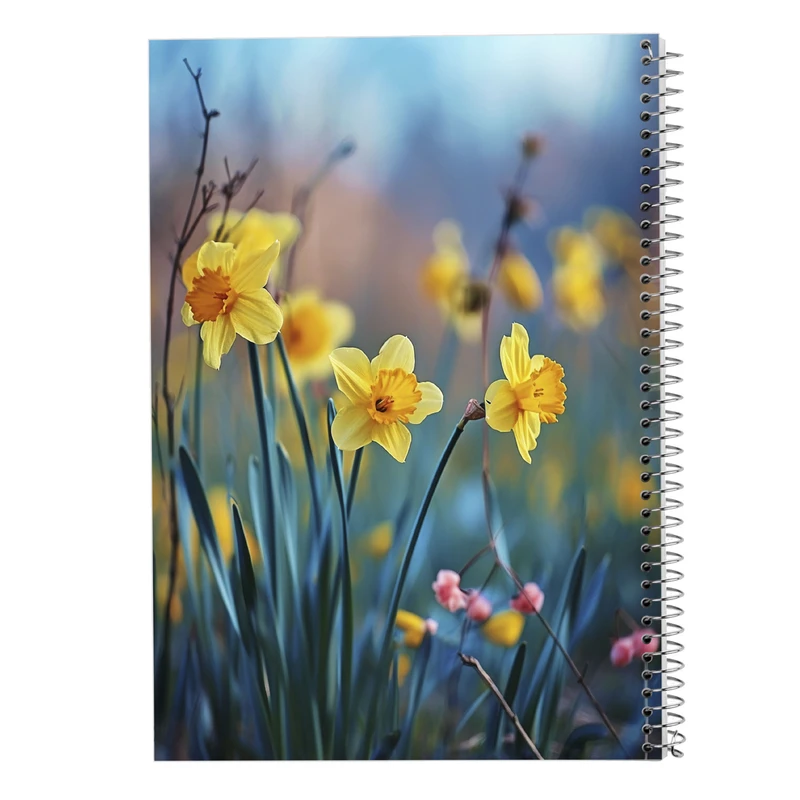 دفتر لیست خرید 50 برگ مدوپد مدل بهار کد DF13395