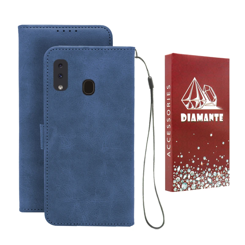 کیف کلاسوری دیامانته مدل Band Ros مناسب برای گوشی موبایل سامسونگ Galaxy A20 