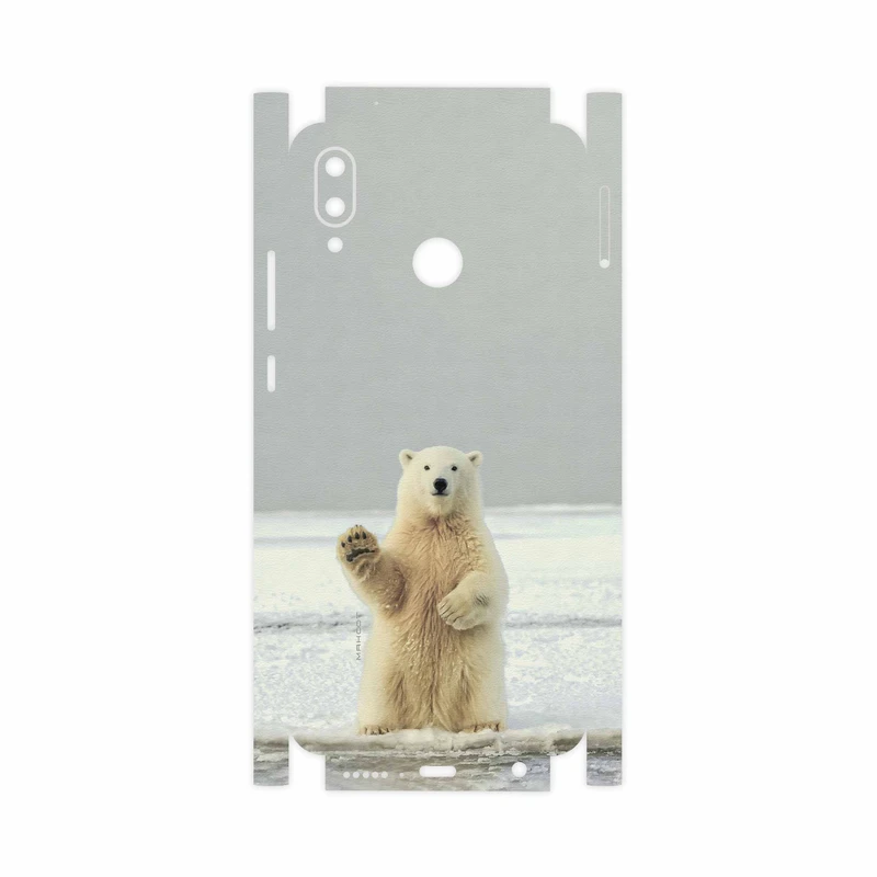 برچسب پوششی ماهوت مدل Polar bear-FullSkin مناسب برای گوشی موبایل هوآوی Nova 3e
