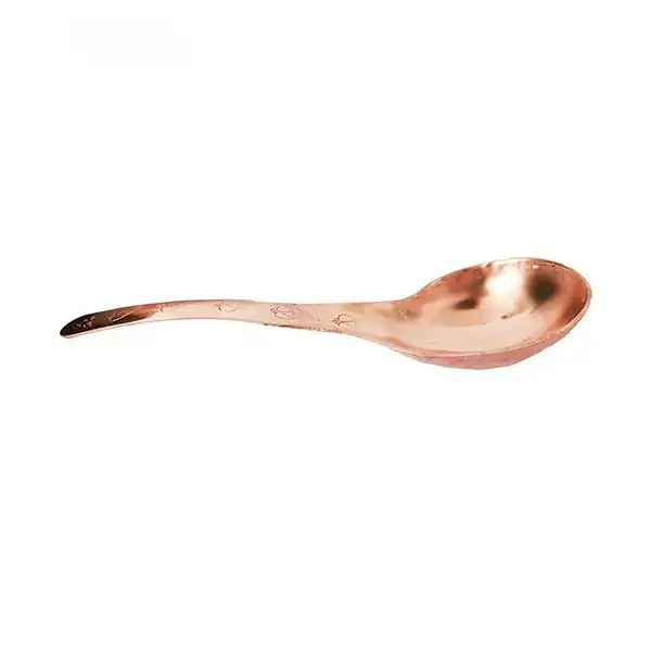 قاشق آجیل خوری مسی  مدل طرح دار کد ZH182