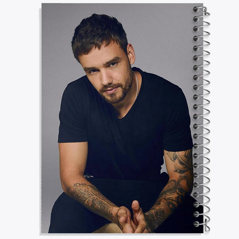 دفتر مشق 50 برگ خندالو مدل لیام پین گروه موسیقی وان دایرکشن One Direction کد 18905