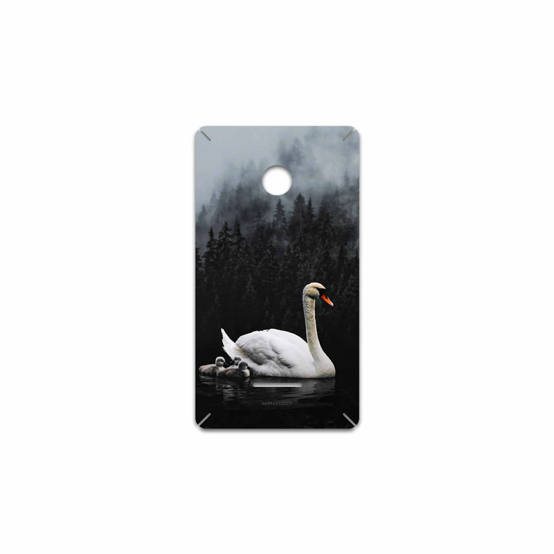 برچسب پوششی ماهوت مدل Swan Lake مناسب برای گوشی موبایل مایکروسافت Lumia 532