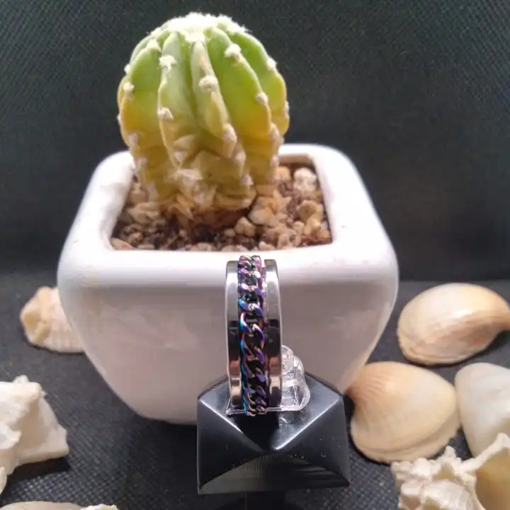 انگشتر مردانه مدل زنجیری