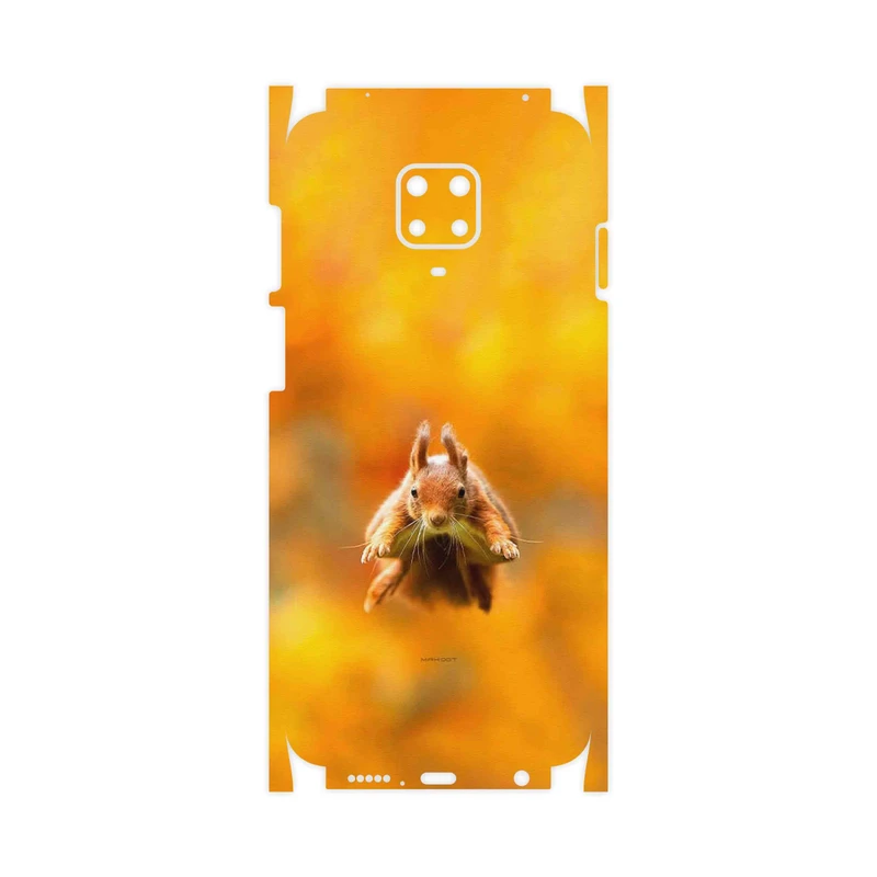 برچسب پوششی ماهوت مدل Squirrel-FullSkin مناسب برای گوشی موبایل شیائومی Redmi Note 9 Pro