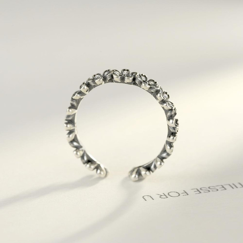 انگشتر نقره زنانه مدل S107