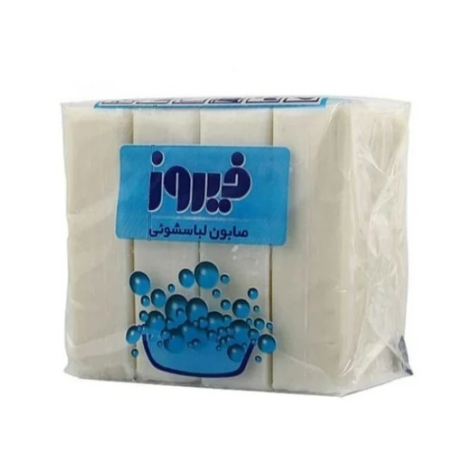 عکس شماره 2 : صابون لباسشویی فیروز کد 04 بسته 2 عددی