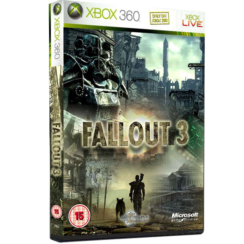 بازی Fallout 3 مخصوص XBOX 360 بازی Fallout 3 مخصوص XBOX 360