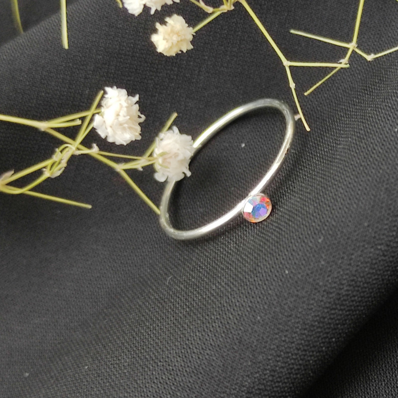 انگشتر نقره زنانه آی ام مدل E2716