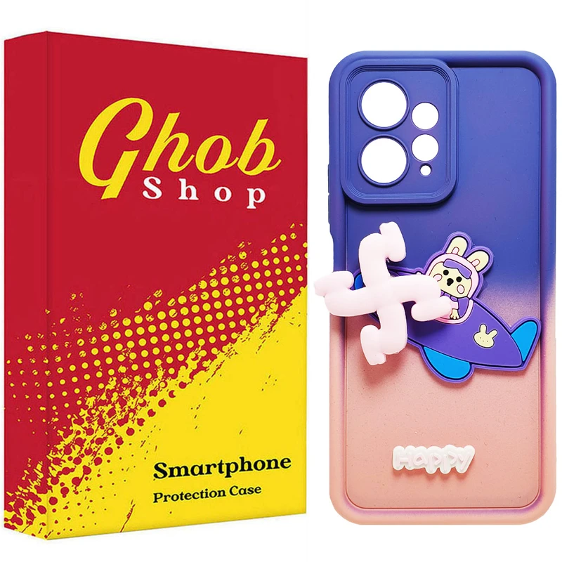 کاور قاب شاپ مدل SPN01 طرح فانتزی مناسب برای گوشی موبایل شیائومی Redmi Note 12 4G