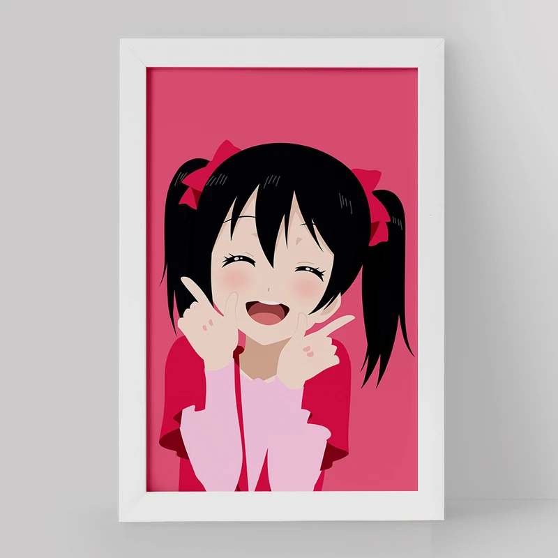 تابلو خندالو مدل نیکو یازاوا انیمه لاو لایو Love Live کد 18282