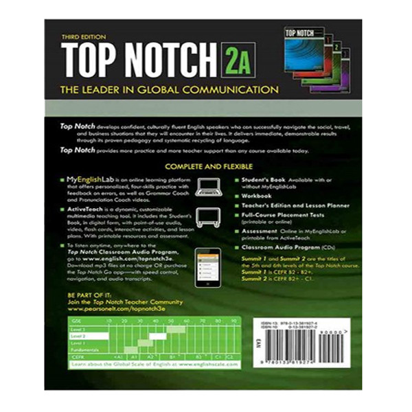 کتاب Top Notch 2A اثر Joan Saslow And Allen Ascher انتشارات اشتیاق نور