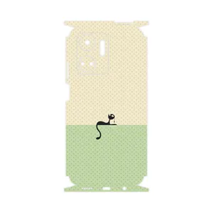 MAHOOT Minimal Internet Cat Icon-FullSkin Cover Sticker for Honor X7a