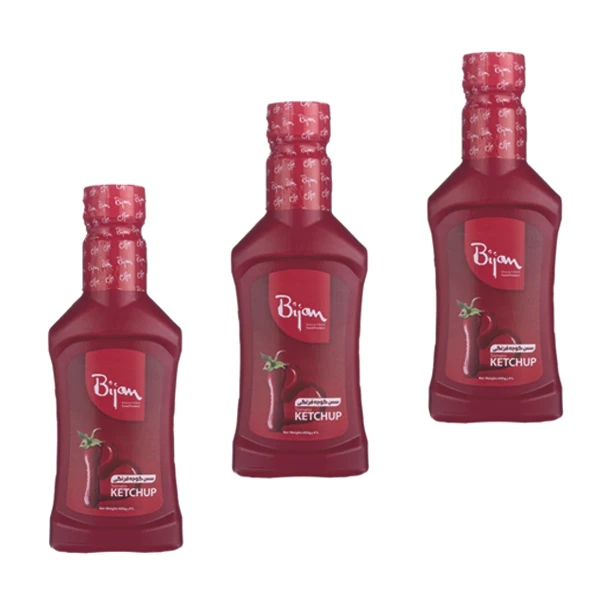 سس گوجه فرنگی بیژن - 400 گرم بسته 3 عددی