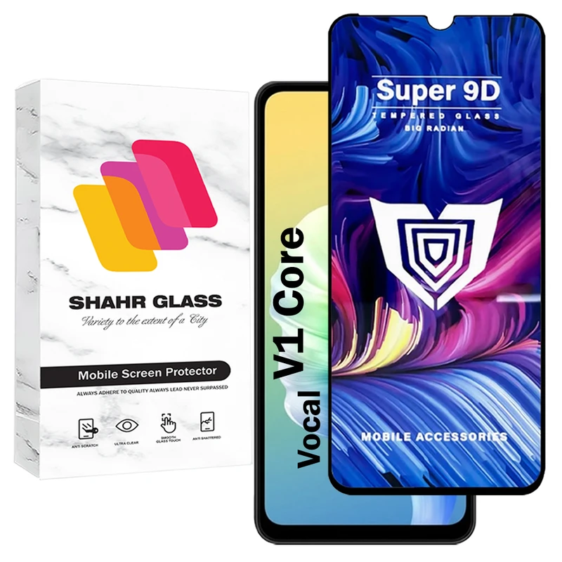 محافظ صفحه نمایش شهر گلس مدل FUSU20 مناسب برای گوشی موبایل وکال V1 Core