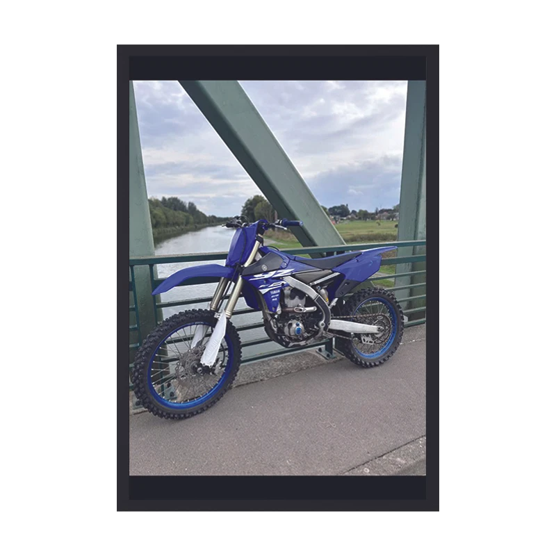 تابلو طرح موتور یاماها YZ کد 10 فریم مشکی