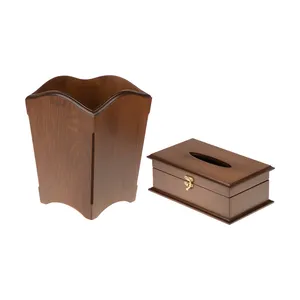 ست سطل و جای دستمال مدل کلاسیک کد BT075