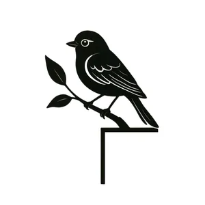 استیکر کلید و پریز مدل سه بعدی پرنده کد 06