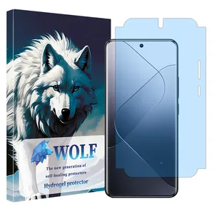 WOLF Tough model matte anti blue screen protector suitable for Xiaomi 14 Pro mobile phone