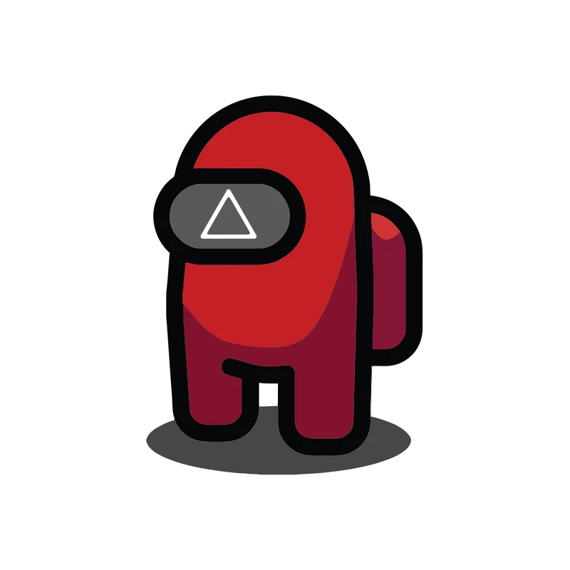 برچسب لپ تاپ پویا مارکت طرح امونگ گیم کد 1824