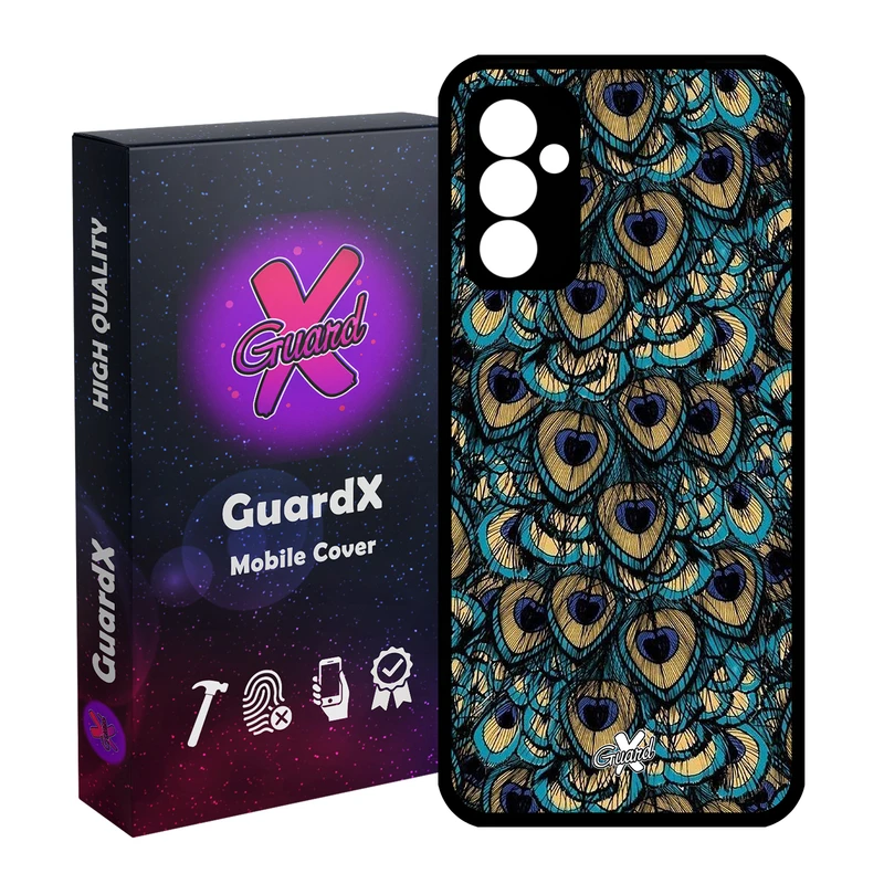 کاور گارد ایکس طرح Peacock مدل Glass10092 مناسب برای گوشی موبایل سامسونگ Galaxy S23 FE